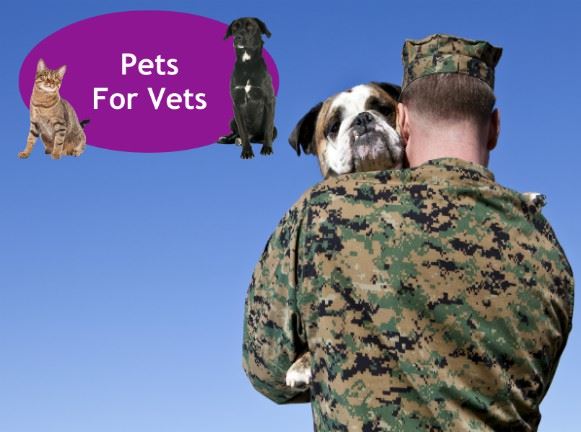 CLICK HERE for more information about our Pets For Vets Adoption Program 